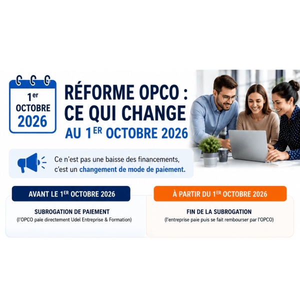 Réforme OPCO 2026 : ce qui change pour le financement de la formation professionnelle